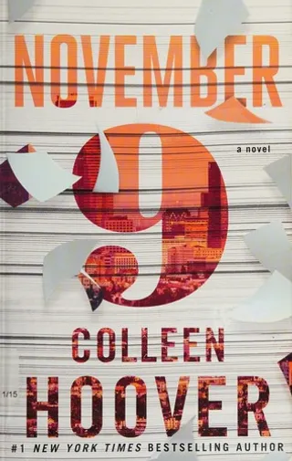 November 9 by Colleen Hoover